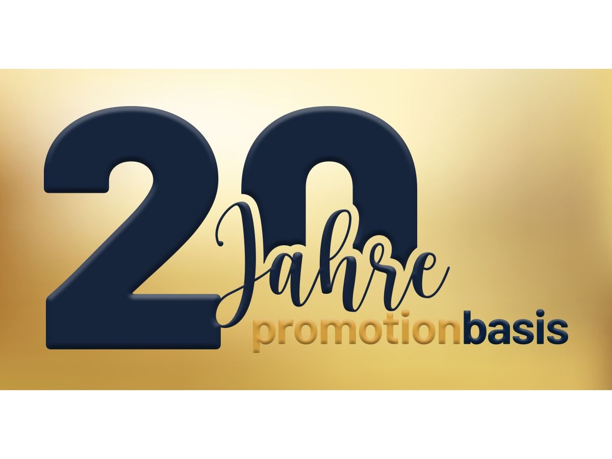 Promotionbasis feiert 20-jähriges Jubiläum