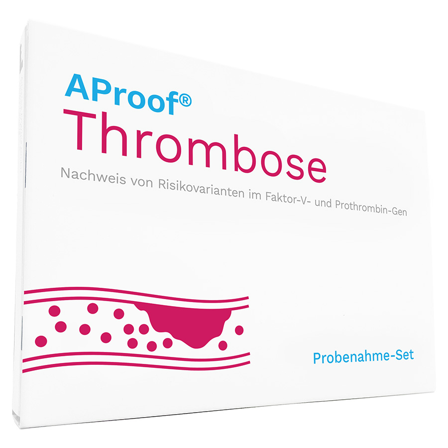NEU im Sortiment: AProof®Thrombose (Die Bildrechte liegen bei dem Verfasser der Mitteilung.) NEU im Sortiment: AProof®Thrombose (Die Bildrechte liegen bei dem Verfasser der Mitteilung.)