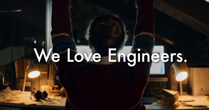 Kyoceras neue Markenkampagne"We Love Engineers" (Die Bildrechte liegen bei dem Verfasser der Mitteilung.)