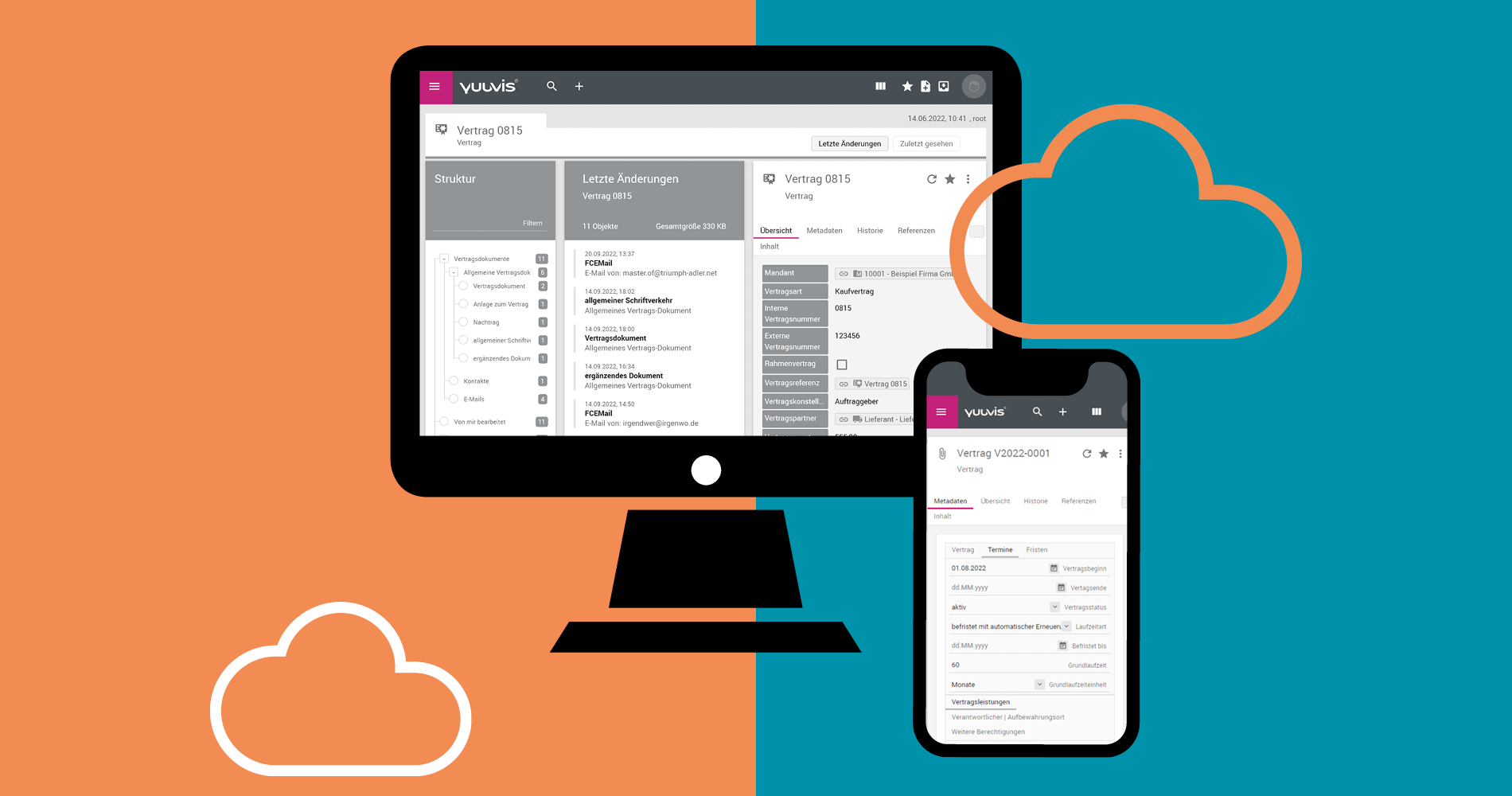 yuuvis®RAD - Cloud-Service für das digitale Dokumentenmanagement (Bildquelle: TA Triumph-Adler) yuuvis®RAD - Cloud-Service für das digitale Dokumentenmanagement (Bildquelle: TA Triumph-Adler)
