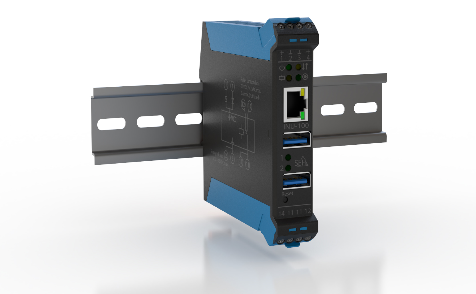INU100 Industrie-USB-Deviceserver INU100 Industrie-USB-Deviceserver