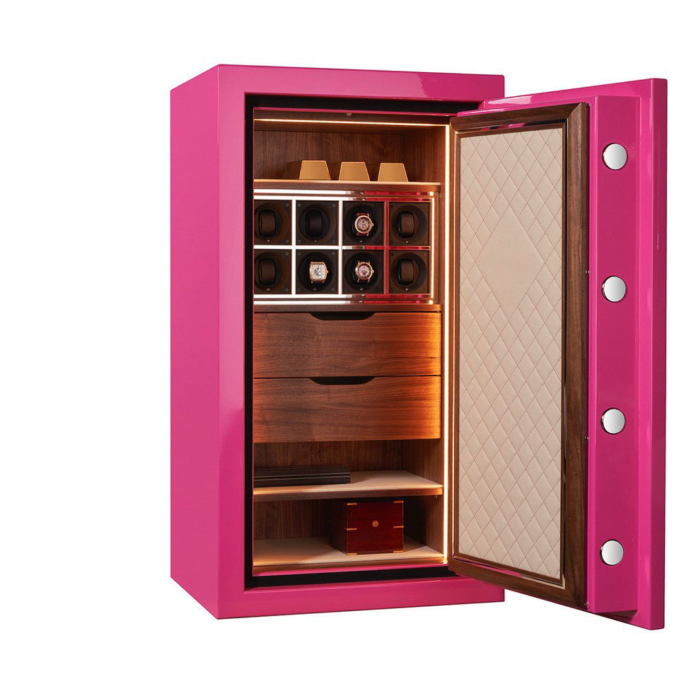 Signature Safes: Die Luxustresore gibt es in jeder Ausstattung und in der Lieblingsfarbe. (Bildquelle: Hartmann Tresore)