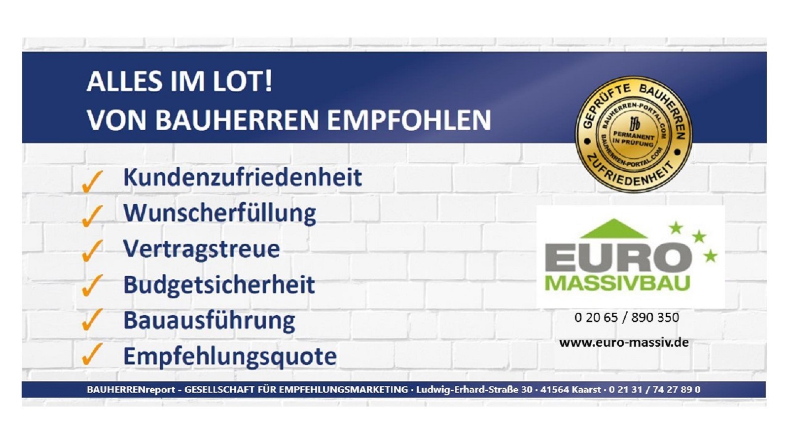 Qualität auf den Punkt gebracht