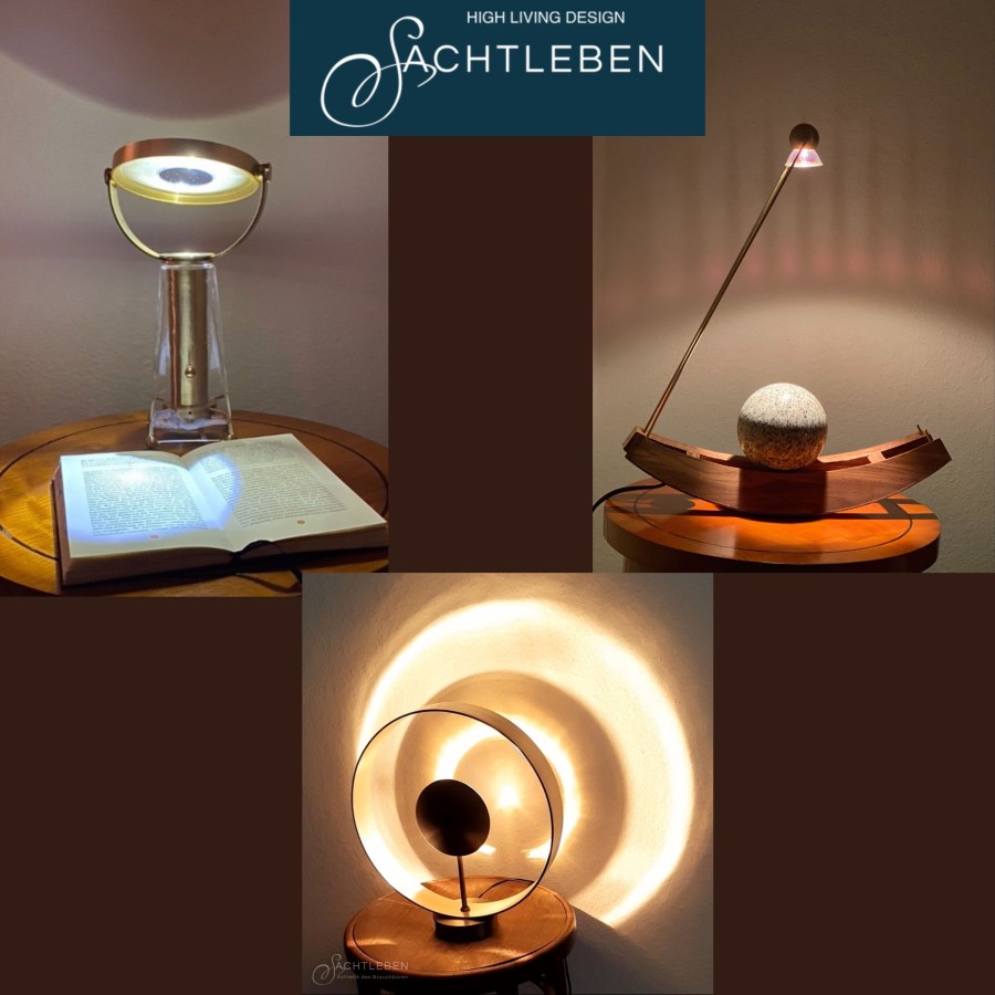 Drei Design-Leuchten von Sachtleben Creative Factory (© Sachtleben Creative Factory) Drei Design-Leuchten von Sachtleben Creative Factory (© Sachtleben Creative Factory)