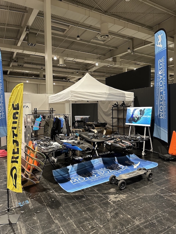 MotoBoards auf der ABF (Die Bildrechte liegen bei dem Verfasser der Mitteilung.)