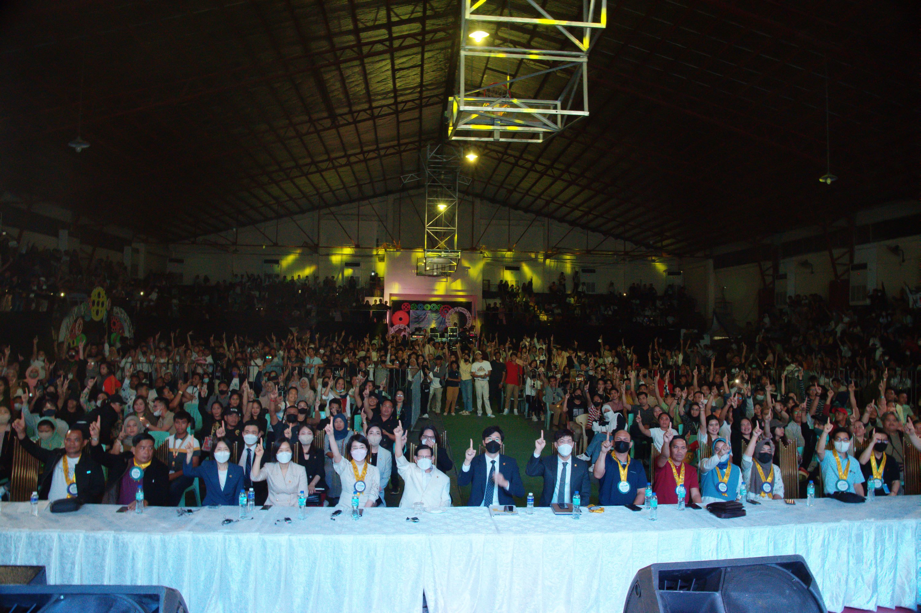 Feier des Bangsamoro Foundation Day am CSU Gymnasium