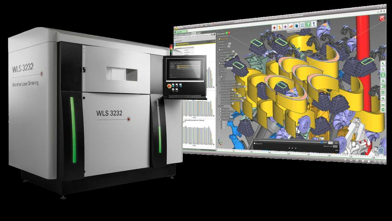 Offenes System für den SLS 3D-Druck von hochwertigen Kunststoffteilen (Bildquelle: CoreTechnologie GmbH)