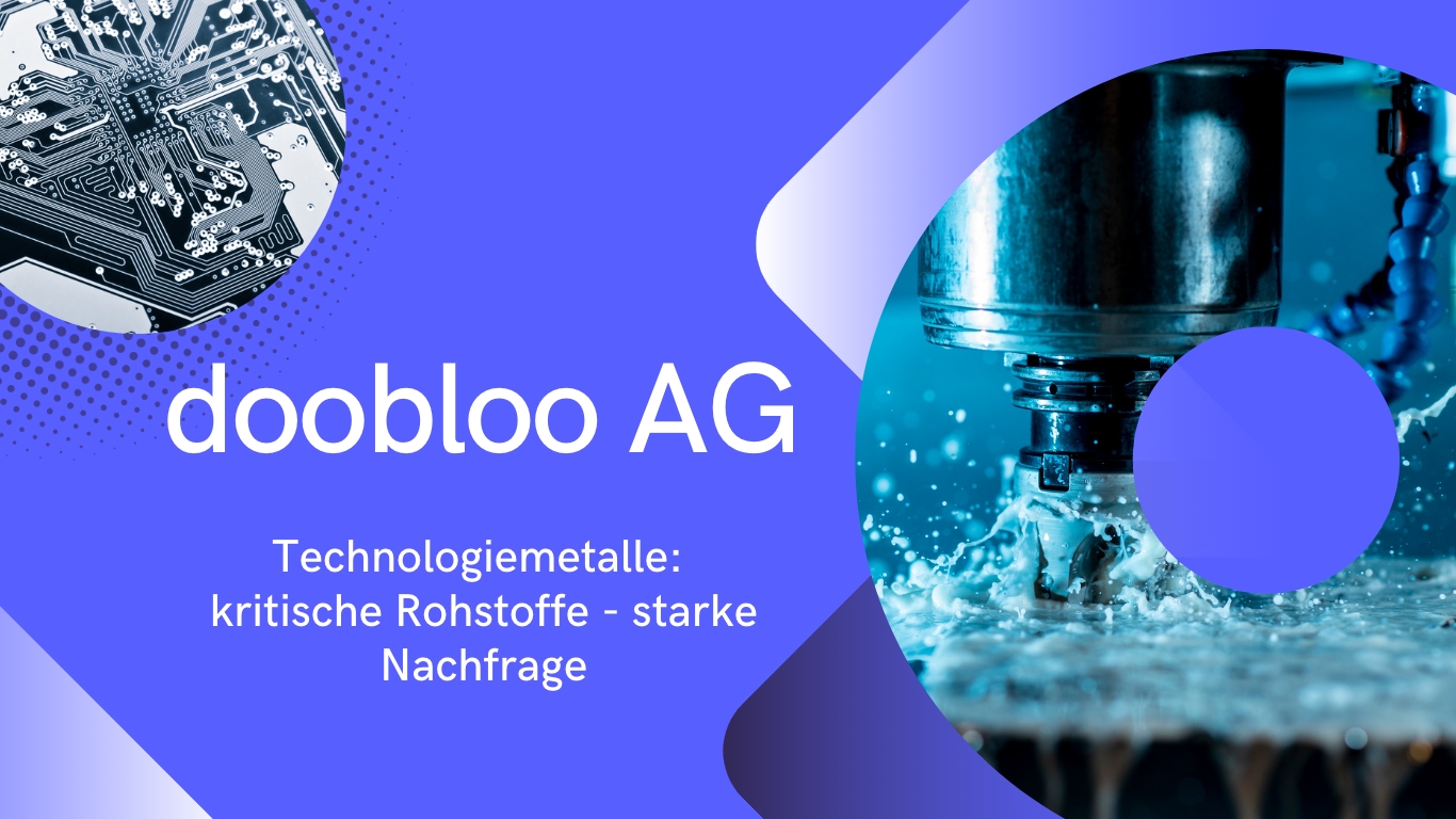 Doobloo AG - Technologiemetalle (Die Bildrechte liegen bei dem Verfasser der Mitteilung.)