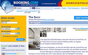 Top Integration auf Marcopolo.de: Alle 86.000 Hotels von Booking.com zum Bestpreis Top Integration auf Marcopolo.de: Alle 86.000 Hotels von Booking.com zum Bestpreis