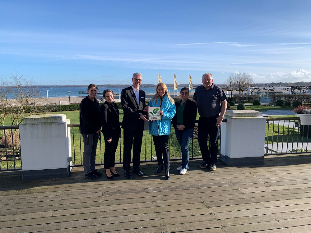 von linke: S.Gehrold, C.Waibel, K.Plesse, V.Knauer-Hansen, C. Saalbach, M. Penzin (Bildquelle: (c) ATLANTIC Grand Hotel Travemünde)