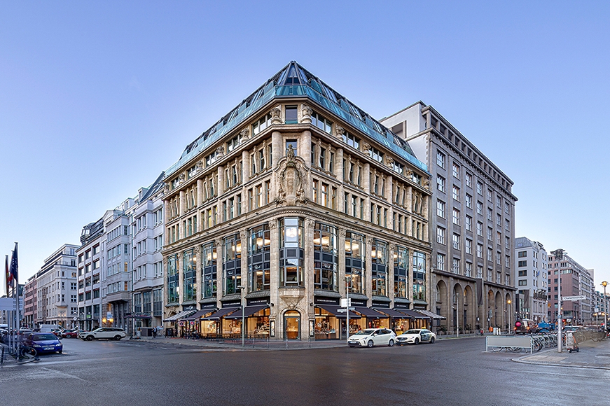 In diesem Gebäudekomplex entsteht das CONTORA Office Solutions Center"Berlin GendarmenMarkt". (Bildquelle: (c) Rausch, Berlin)
