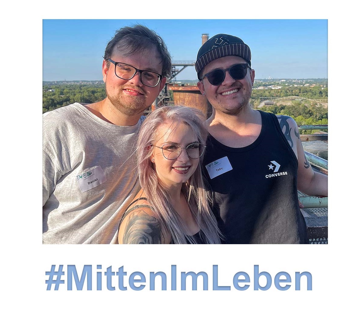 Ehrenamtliche Junge Selbsthilfe - v.l.n.r.: Daniel Aplas, Pia Flagge, Toby Raulien (© CIV NRW e.V.) Ehrenamtliche Junge Selbsthilfe - v.l.n.r.: Daniel Aplas, Pia Flagge, Toby Raulien (© CIV NRW e.V.)