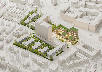 Die Planungen für eine neues Quartier auf dem ehemaligen Siemens-Areal 