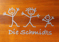 Treppenstufe mit Intarsie aus Edelstahl Treppenstufe mit Intarsie aus Edelstahl