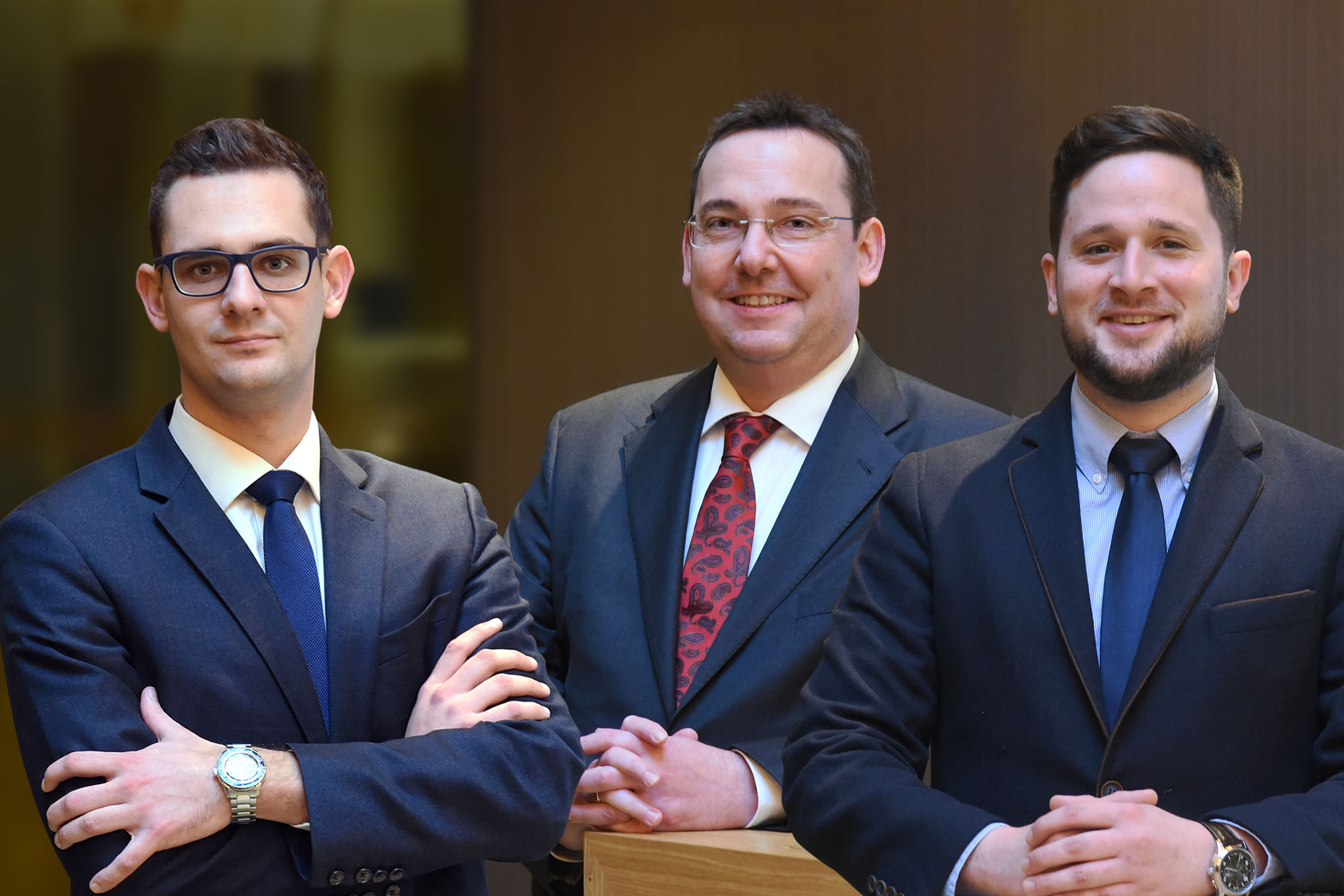 Florian Augustin (Chief Commercial Officer), Rainer M. Willa (Chief Executive Officer) und Lars Meier (Chief Operation Officer).