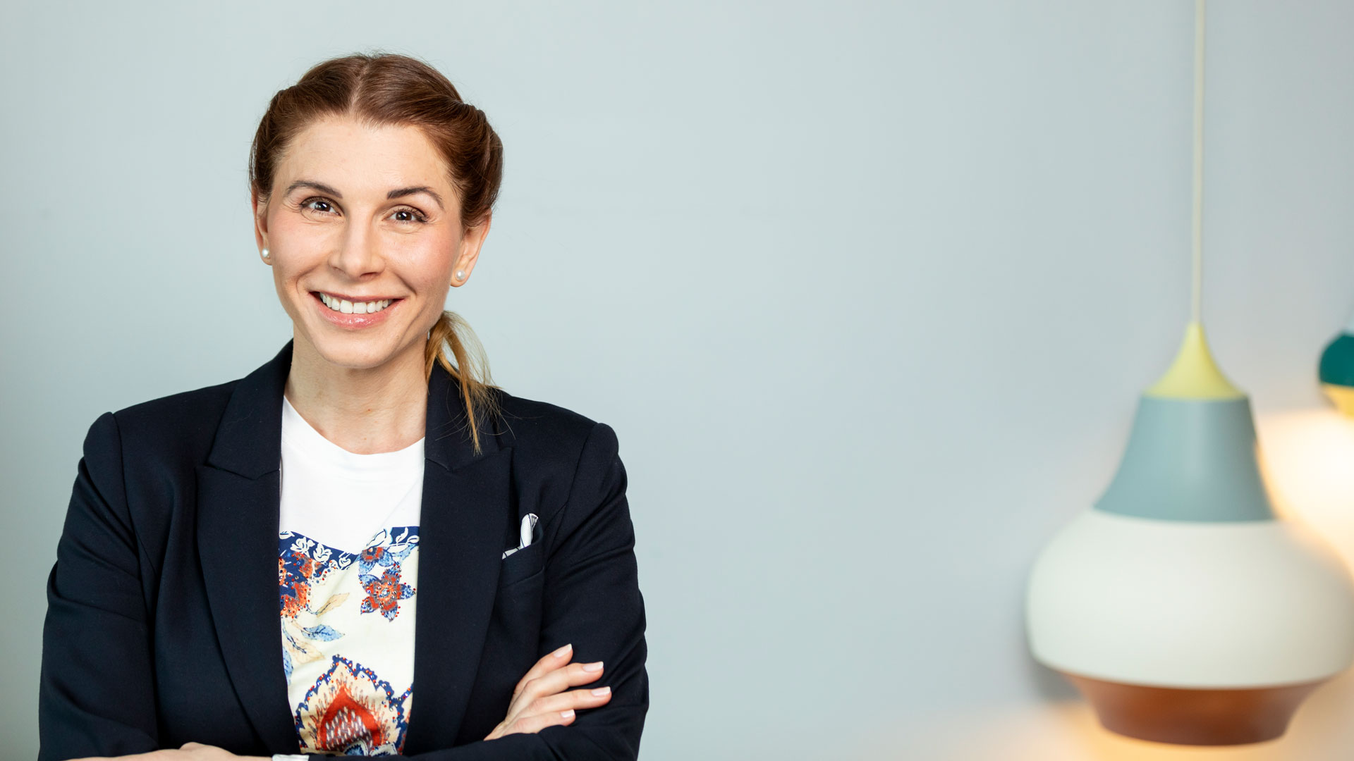 Denise Schiebel erläutert den Einfluss einer positiven Führung auf Mitarbeitende und Unternehmen. (Die Bildrechte liegen bei dem Verfasser der Mitteilung.)