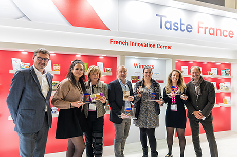 Jury und Gewinner der Innovationspreise auf der ISM 2022. ©: Business France