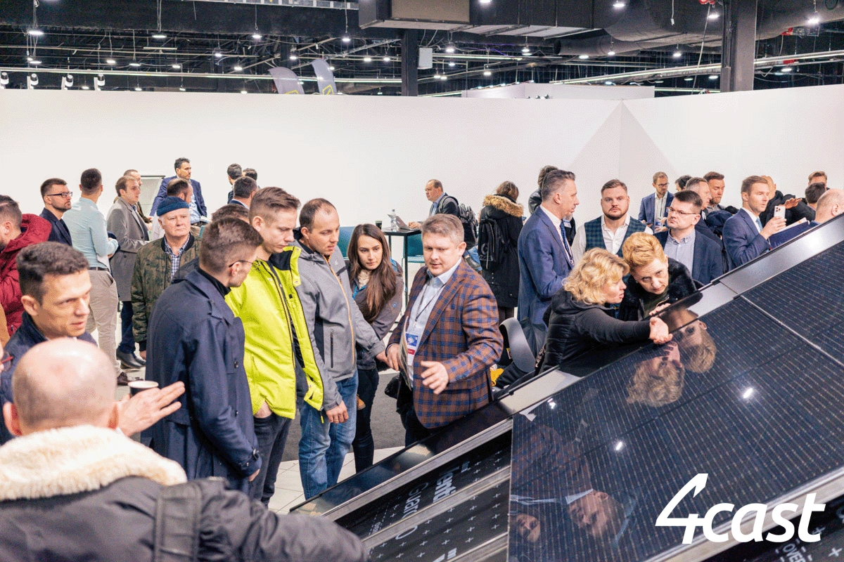 4cast Ertragsprognosen für Osteuropa, Solar Energy Expo, Warschau (Die Bildrechte liegen bei dem Verfasser der Mitteilung.)