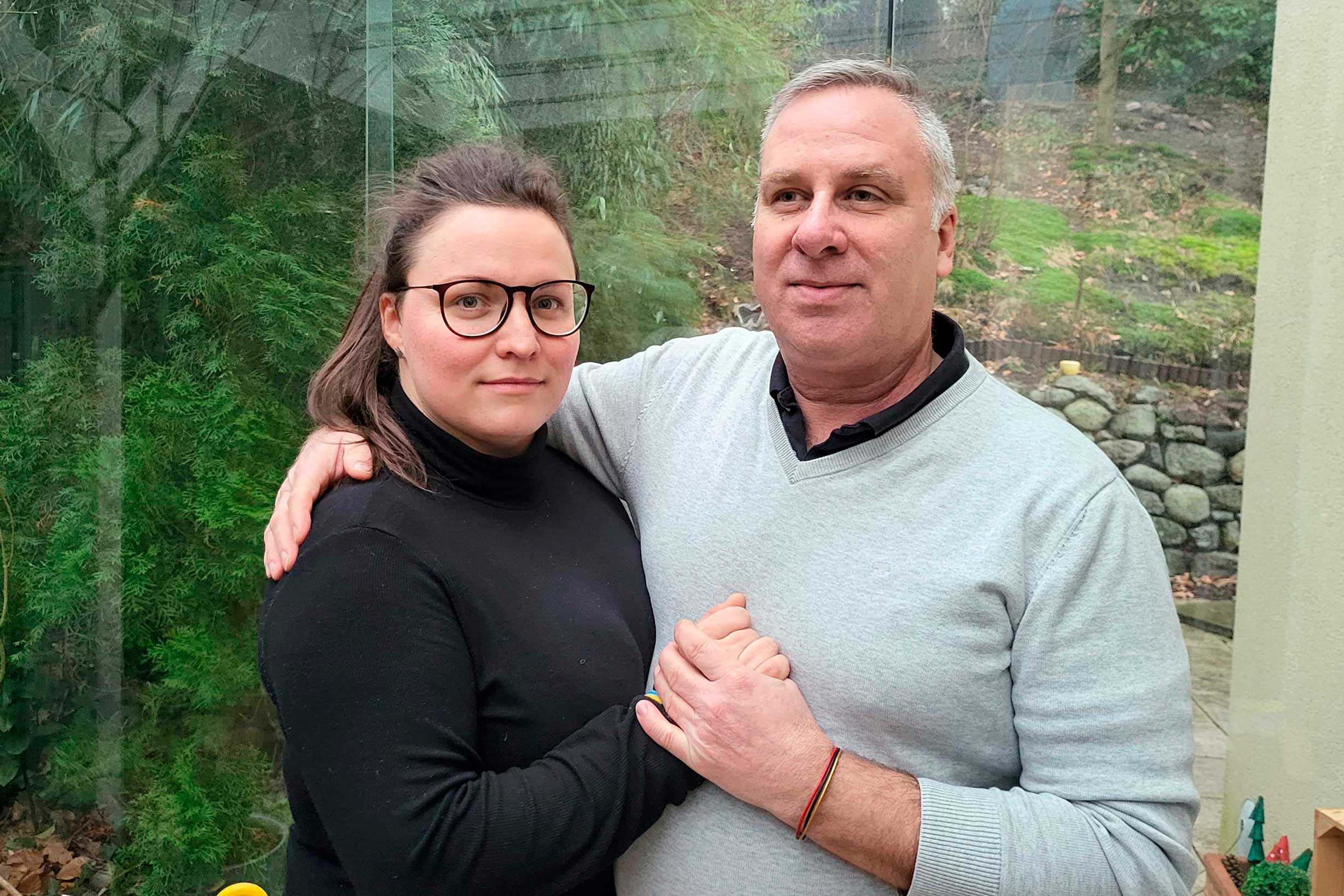 Mariana Burdeina-Blank und Hendrik Blank (Die Bildrechte liegen bei dem Verfasser der Mitteilung.)