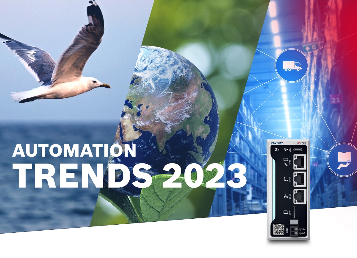 Bosch Rexroth definiert Offenheit, Nachhaltigkeit und Resilienz als Automatisierungstrends 2023 (Bildquelle: Bosch Rexroth AG)