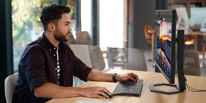Philips Monitore bietet für Lehrkräfte und Auszubildende eine All-in-One-Lösung (Die Bildrechte liegen bei dem Verfasser der Mitteilung.)