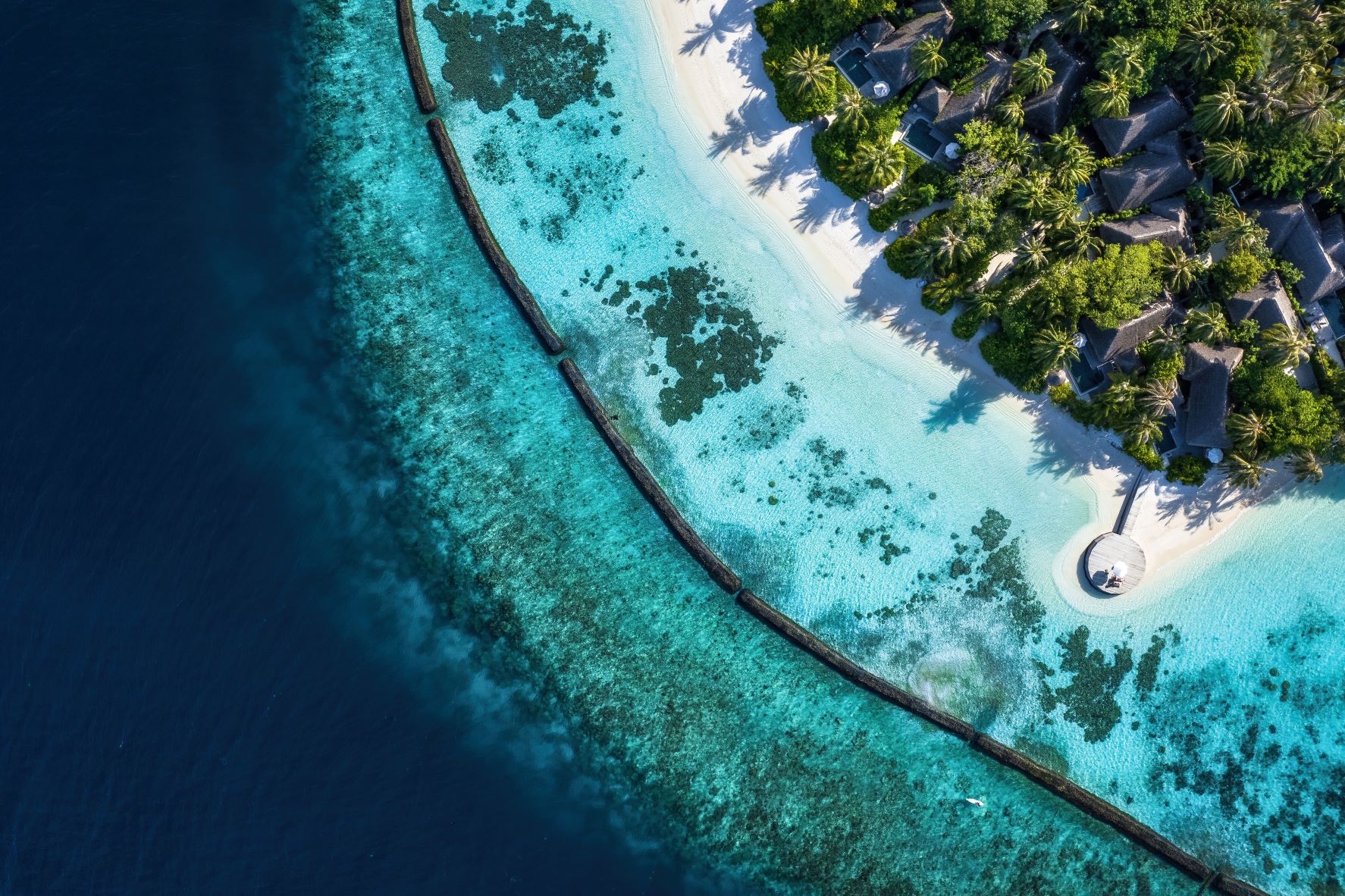 Lagune von Baros Maldives Lagune von Baros Maldives