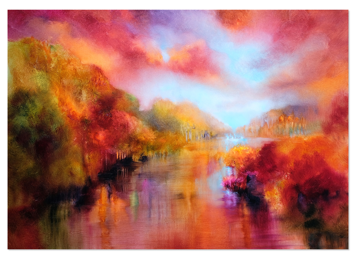 (c) OriginalÖlgemälde"Oktober" Unikatkunstwerk von Annette Schmucker (Die Bildrechte liegen bei dem Verfasser der Mitteilung.) (c) OriginalÖlgemälde"Oktober" Unikatkunstwerk von Annette Schmucker (Die Bildrechte liegen bei dem Verfasser der Mitteilung.)
