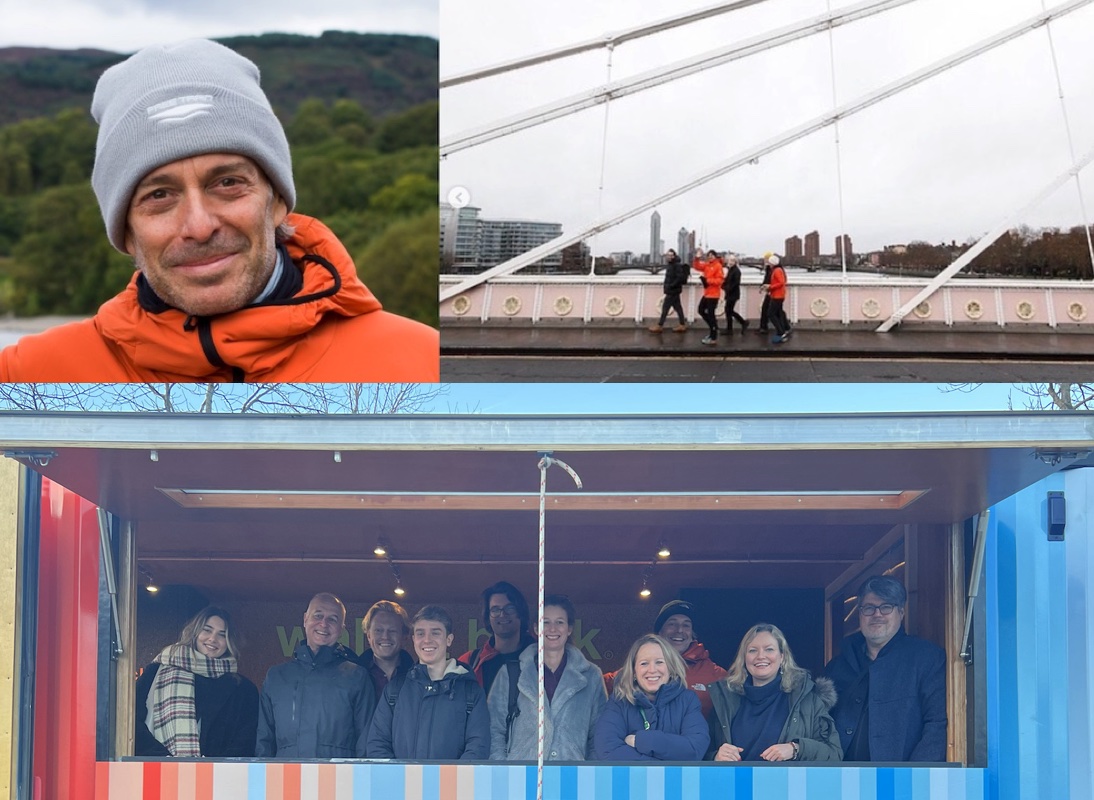 Craig Cohon, das Walk It Back Team und der Truck, der die Tour begleitet (Bildquelle: Walk It Back) Craig Cohon, das Walk It Back Team und der Truck, der die Tour begleitet (Bildquelle: Walk It Back)