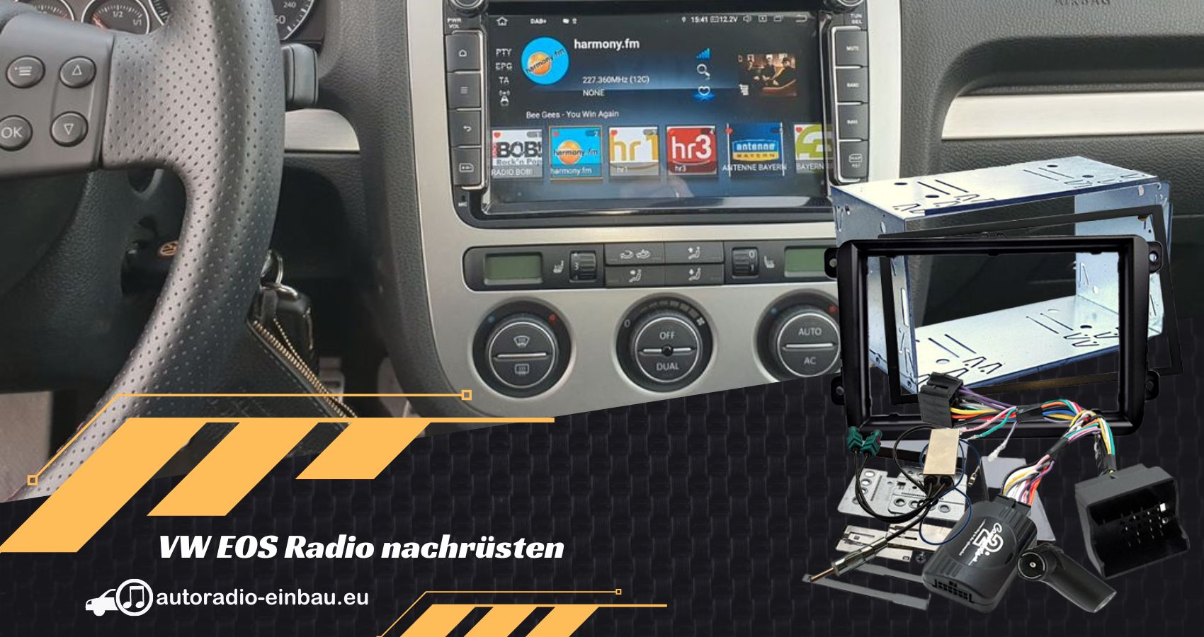 VW EOS 1F Radio nachrüsten welche Teile werden benötigt (Die Bildrechte liegen bei dem Verfasser der Mitteilung.)