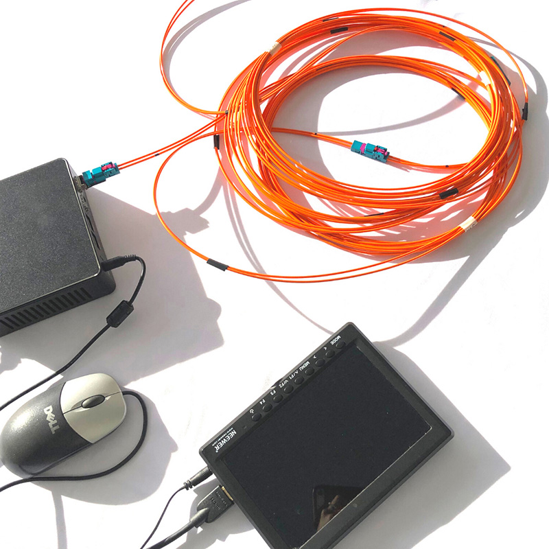 KDPOF präsentiert gemeinsam mit Würth Elektronik automotive High-Speed-Verbindungenüber Glasfaser (Die Bildrechte liegen bei dem Verfasser der Mitteilung.) KDPOF präsentiert gemeinsam mit Würth Elektronik automotive High-Speed-Verbindungenüber Glasfaser (Die Bildrechte liegen bei dem Verfasser der Mitteilung.)