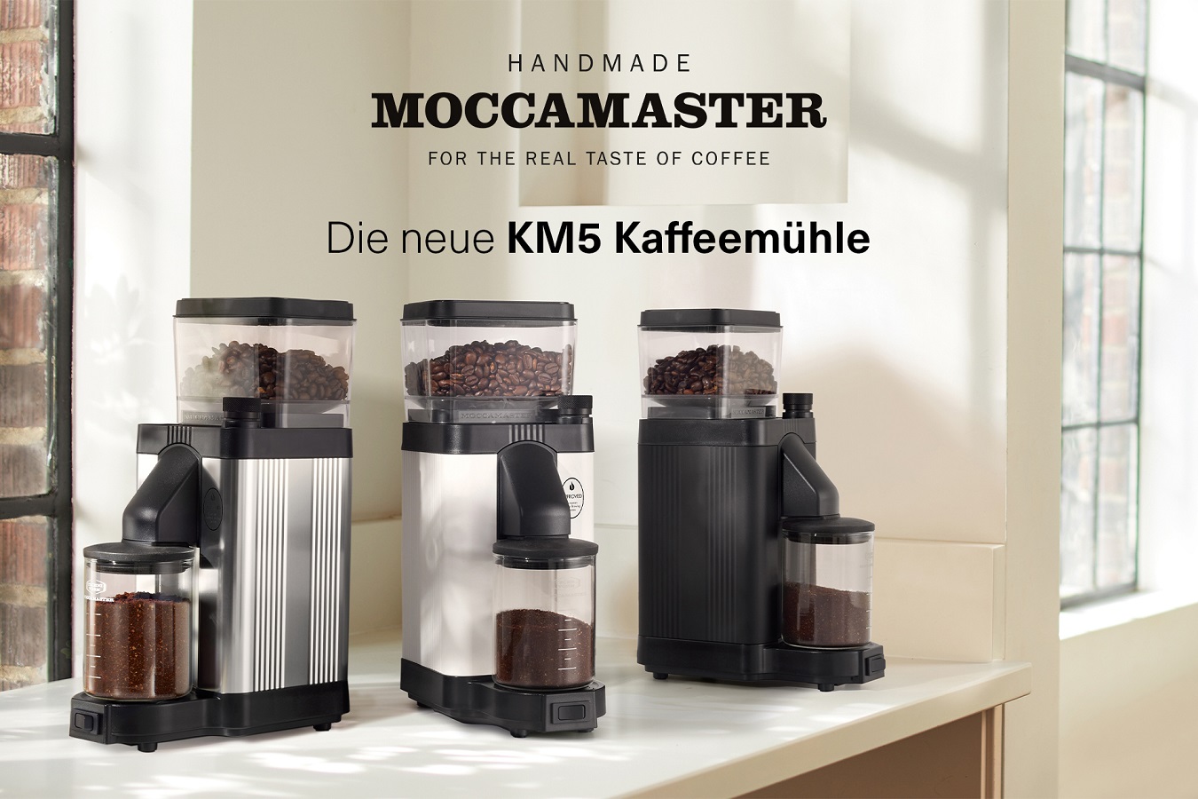 Die neuen Moccamaster KM5 Kaffeemühle Die neuen Moccamaster KM5 Kaffeemühle