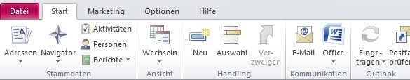 Die passende CRM Software für Office 2010