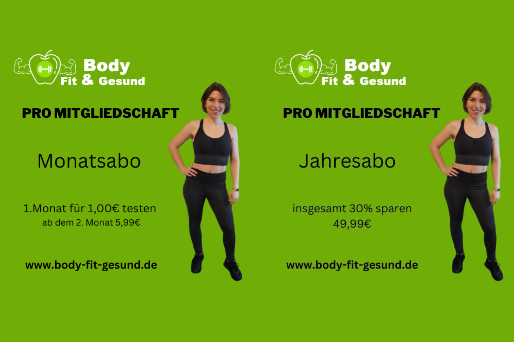 Body Fit & Gesund APP - Abonnement Body Fit & Gesund APP - Abonnement