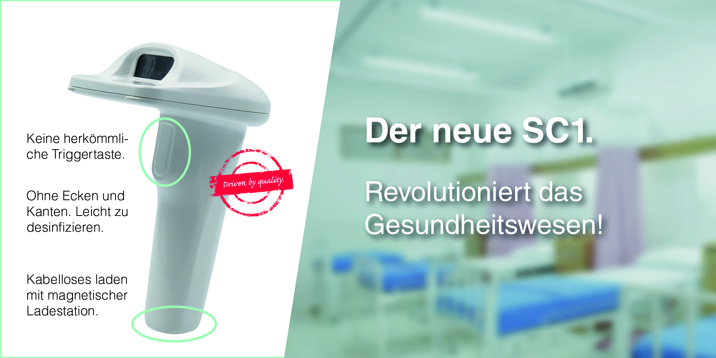 Der SC1-QB Scanner von DENSO, Teil der Toyota Gruppe, revolutioniert das Gesundheitswesen und ist zum Patent angemeldet.