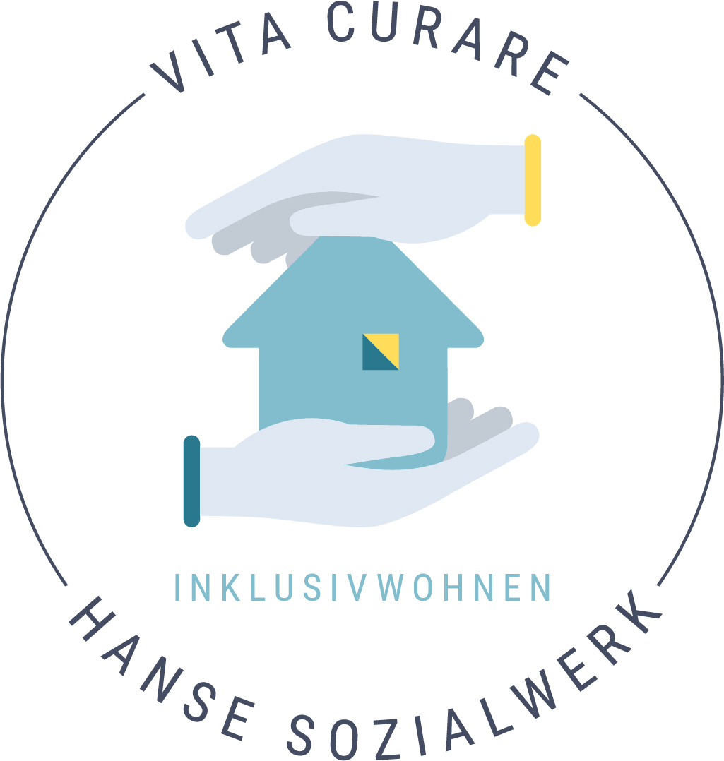 Logo Inklusivwohnen vitaCurare und Hanse Sozialwerk (Die Bildrechte liegen bei dem Verfasser der Mitteilung.)