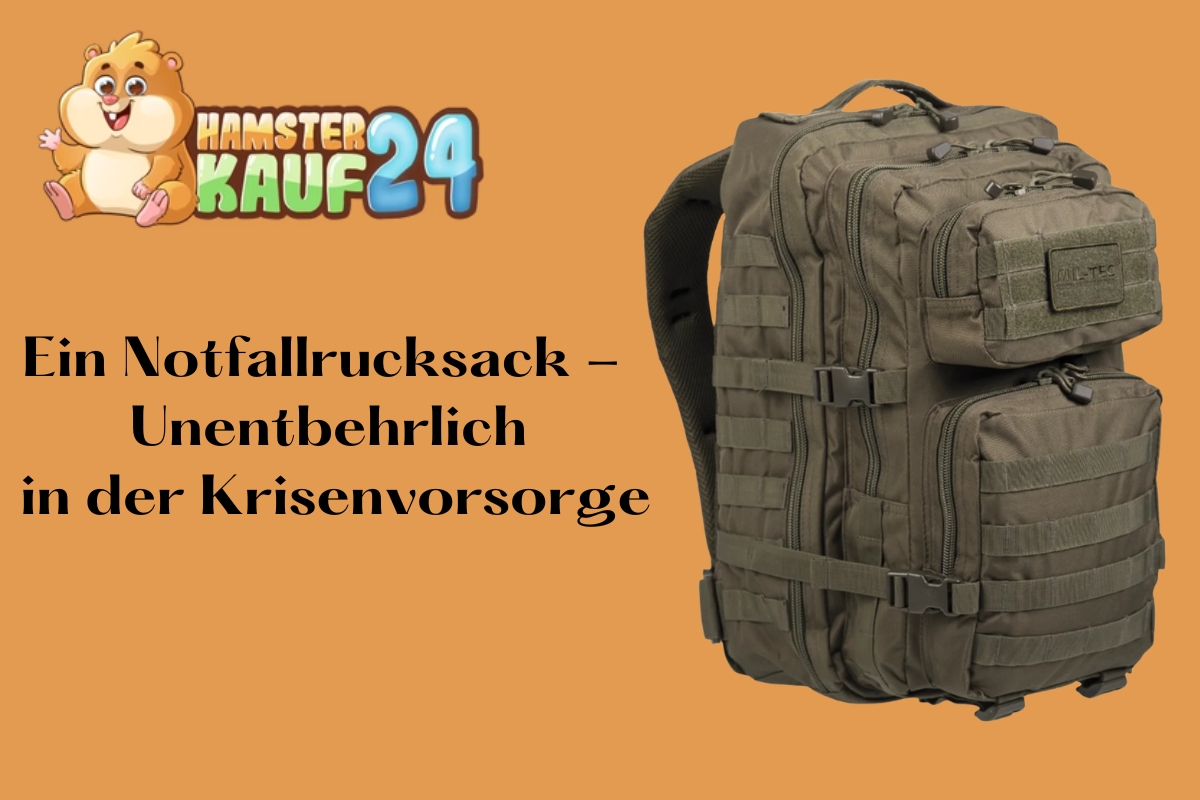 Hamsterkauf24.de-Notfallrucksack zur Vorsorge kaufen (Die Bildrechte liegen bei dem Verfasser der Mitteilung.)