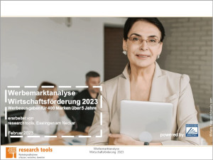 Werbemarktanalyse Wirtschaftsförderung 2023