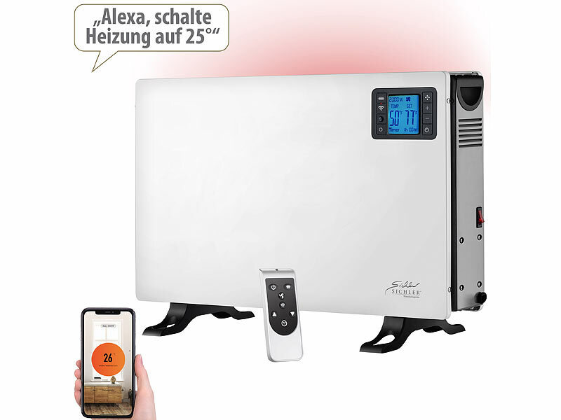 Sichler Haushaltsgeräte WLAN-Konvektor-Heizung EHZ-1650 www.pearl.de (Die Bildrechte liegen bei dem Verfasser der Mitteilung.)