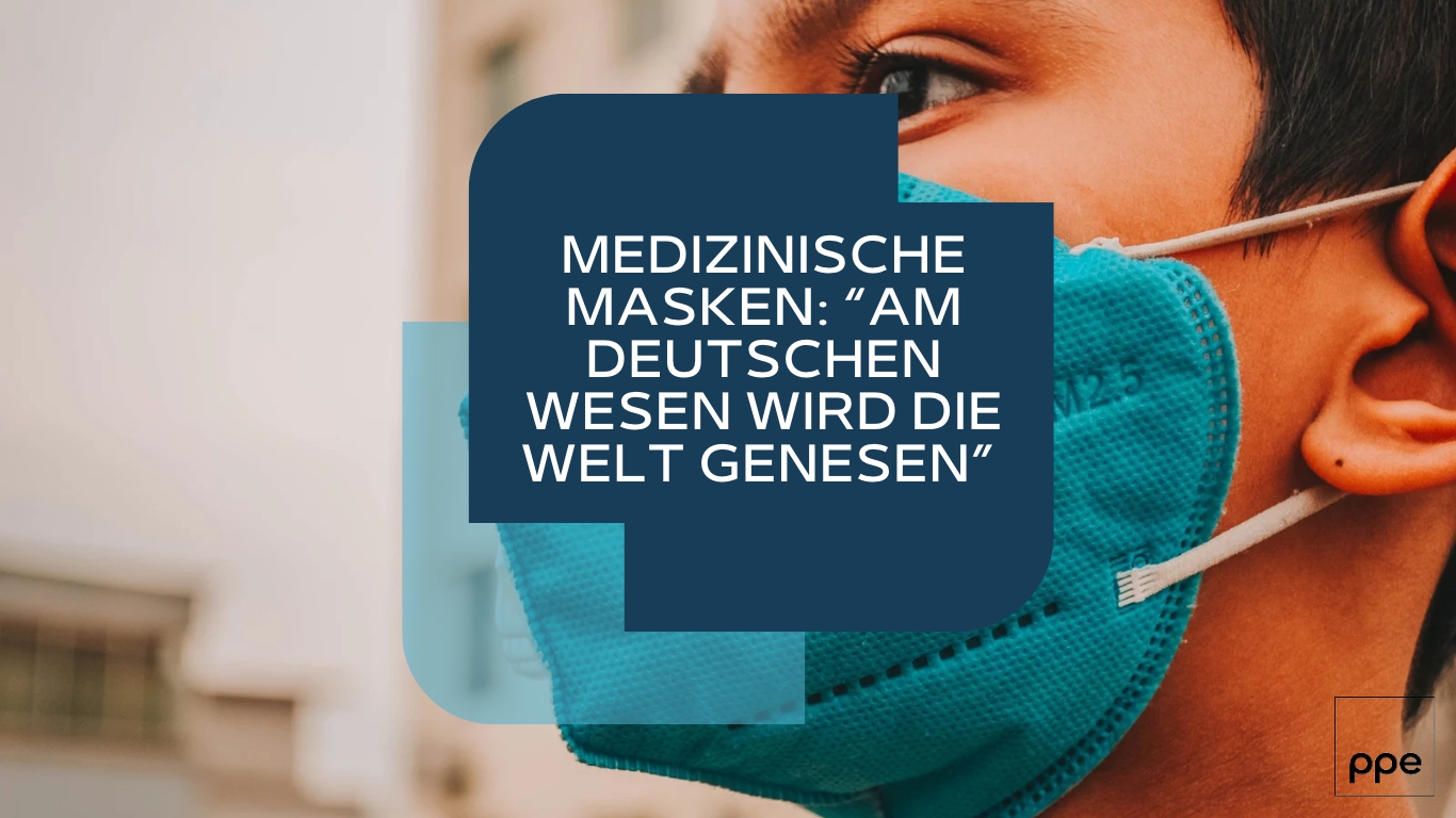 PPE Germany GmbH - Medizinische Masken (Die Bildrechte liegen bei dem Verfasser der Mitteilung.) PPE Germany GmbH - Medizinische Masken (Die Bildrechte liegen bei dem Verfasser der Mitteilung.)