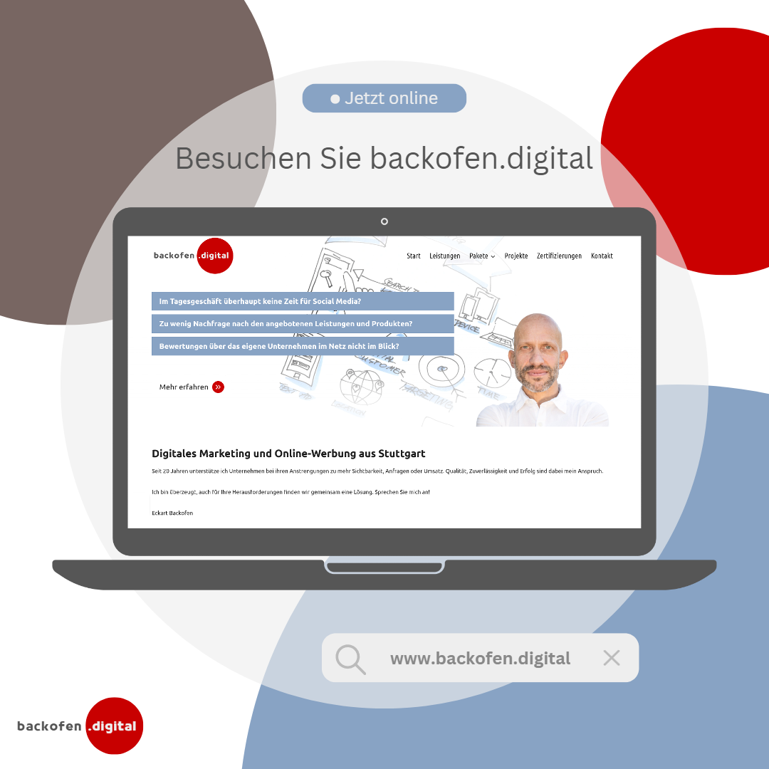 backofen.digital - Digital Marketing & Online-Werbung für Startups und KMUs