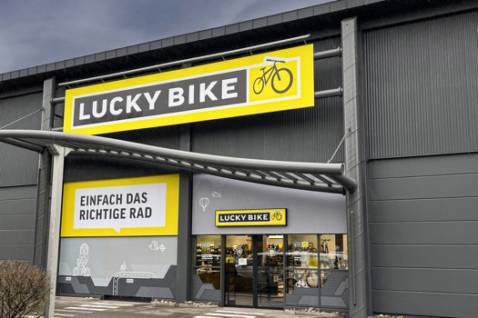 Die neue Lucky Bike Filiale in Stuttgart. Die neue Lucky Bike Filiale in Stuttgart.