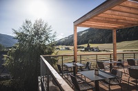 Außenbereich mit Aussicht