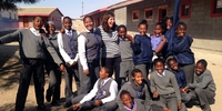 AUF IN DIE WELT: Freiwilligendienst in Namibia (Foto: Stiftung Völkerverständigung)
