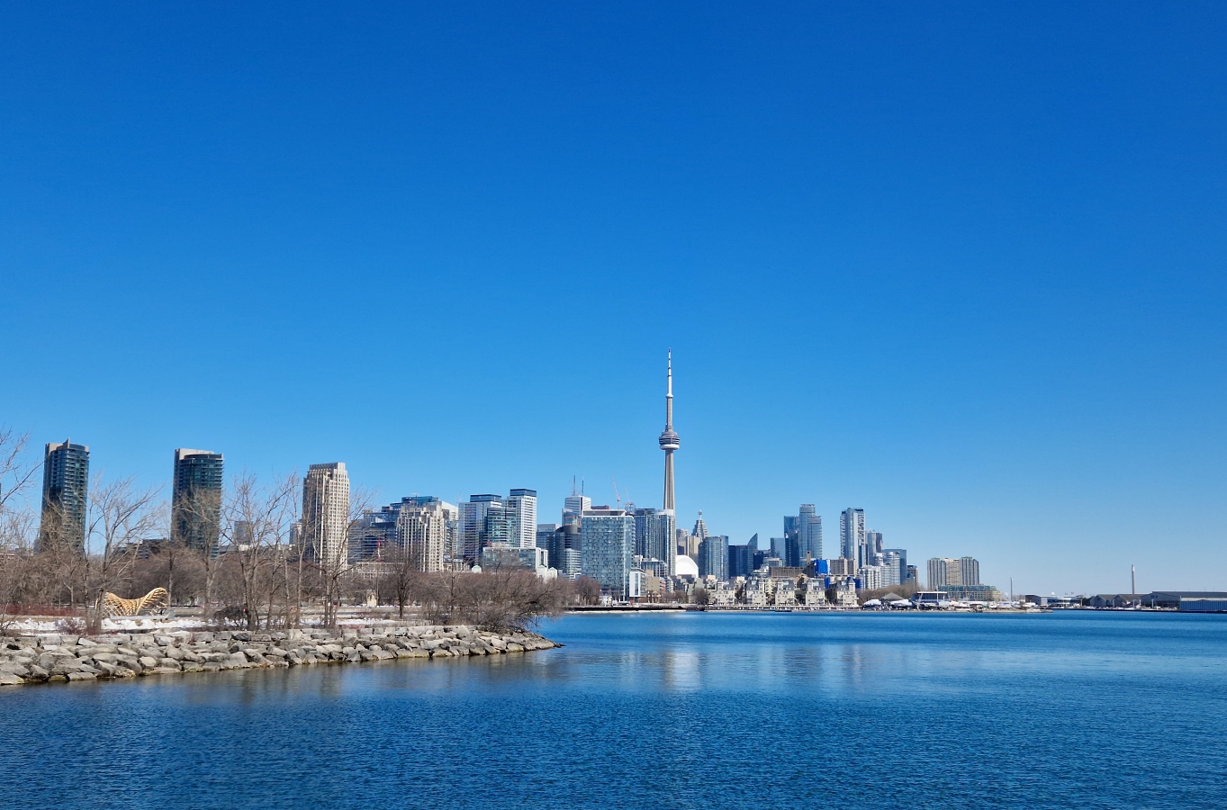 Panoramablick auf die kanadische Finanzmetropole Toronto; Foto: Björn Junker