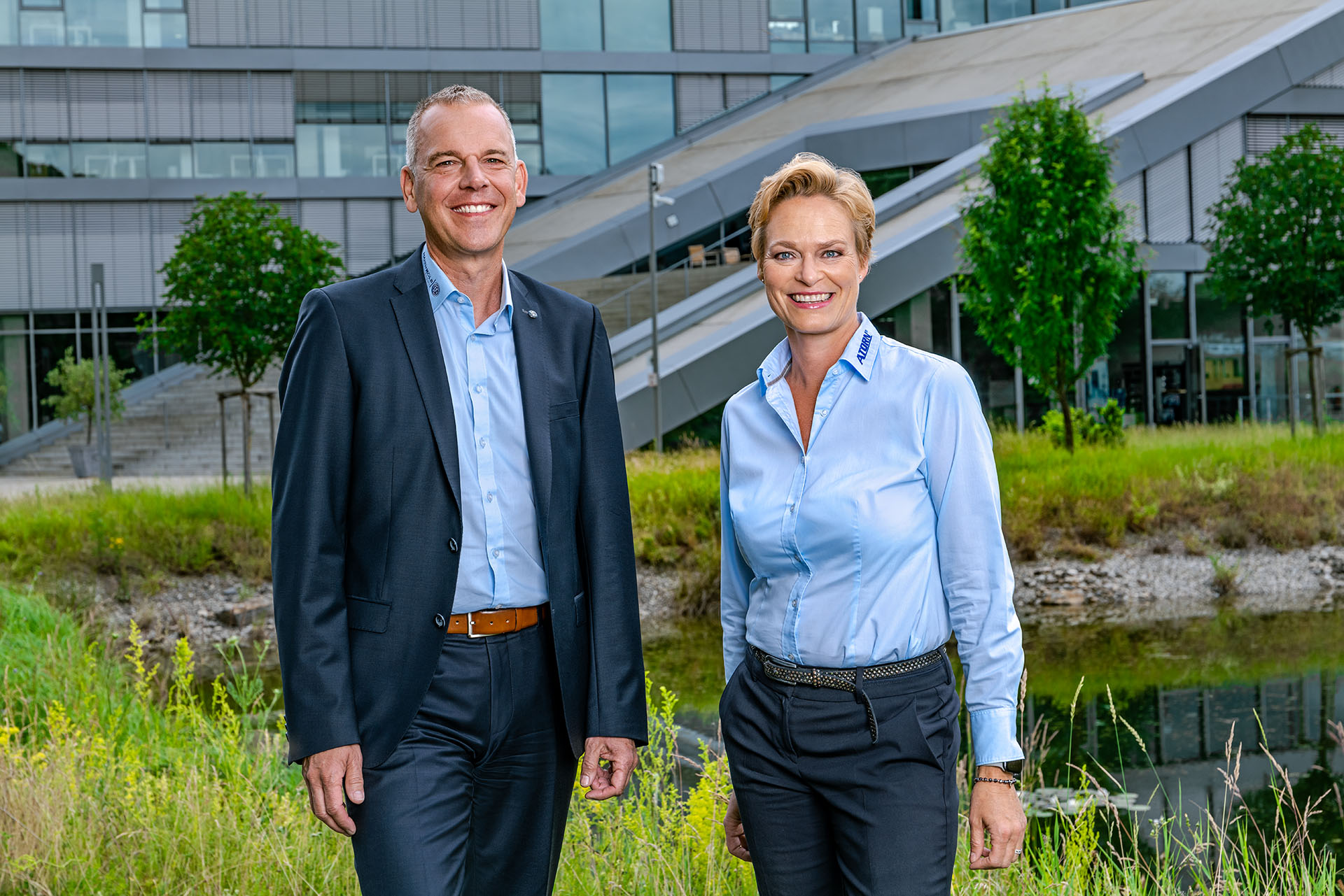 Geschäftsführerin Katrin Hummel und Geschäftsführer Steffen Vogl vermelden zweistellige Umsatzsteige Geschäftsführerin Katrin Hummel und Geschäftsführer Steffen Vogl vermelden zweistellige Umsatzsteige