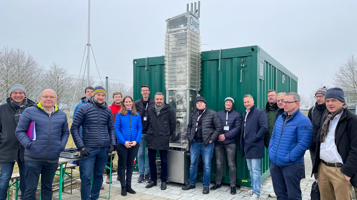 Kick-Off zu Phase 2 von HY2.ZERO am 16.02.2023. (Foto: R-Tech GmbH)