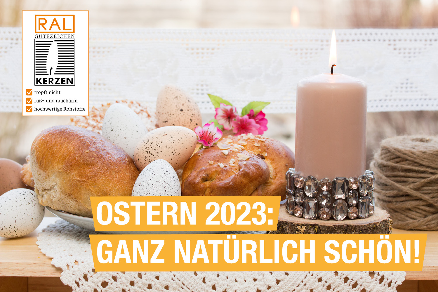 Ostern 2023 wird natürlich schön! (Die Bildrechte liegen bei dem Verfasser der Mitteilung.)