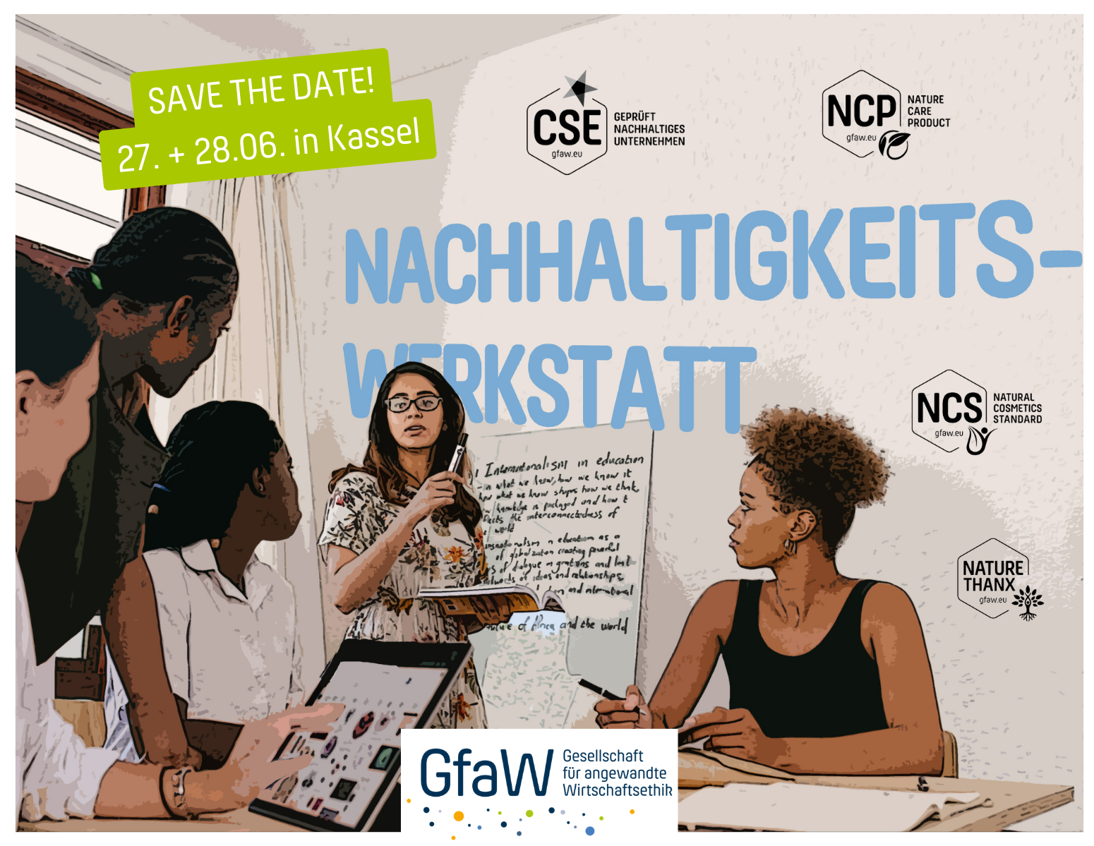 Save the Date: Nachhaltigkeitswerkstatt der GfaW
