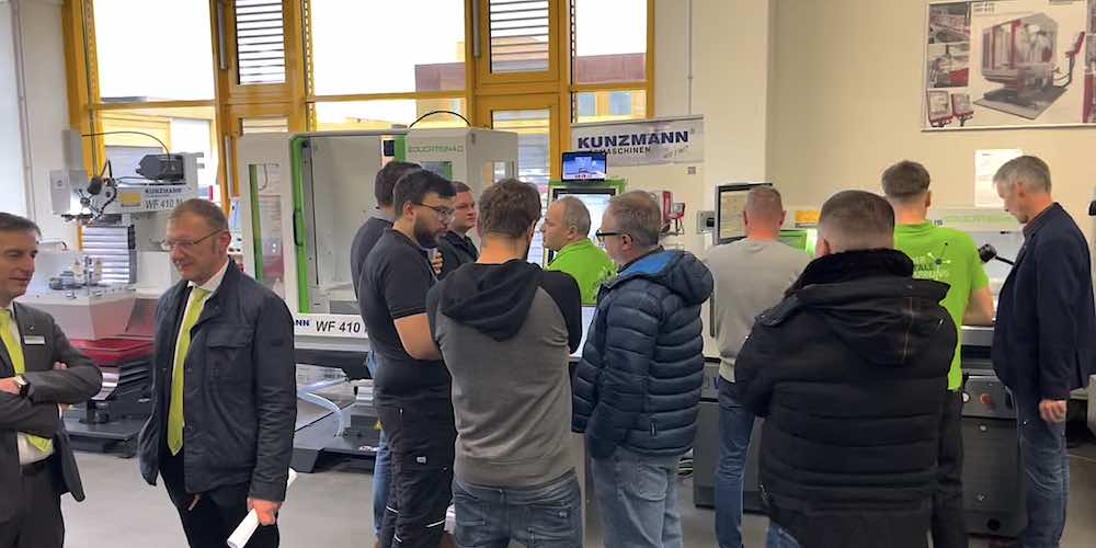Großes Interesse in Linz/Österreich an der digitalen Metallausbildung mit EDUCATION4.0 (Foto: WEILER Großes Interesse in Linz/Österreich an der digitalen Metallausbildung mit EDUCATION4.0 (Foto: WEILER