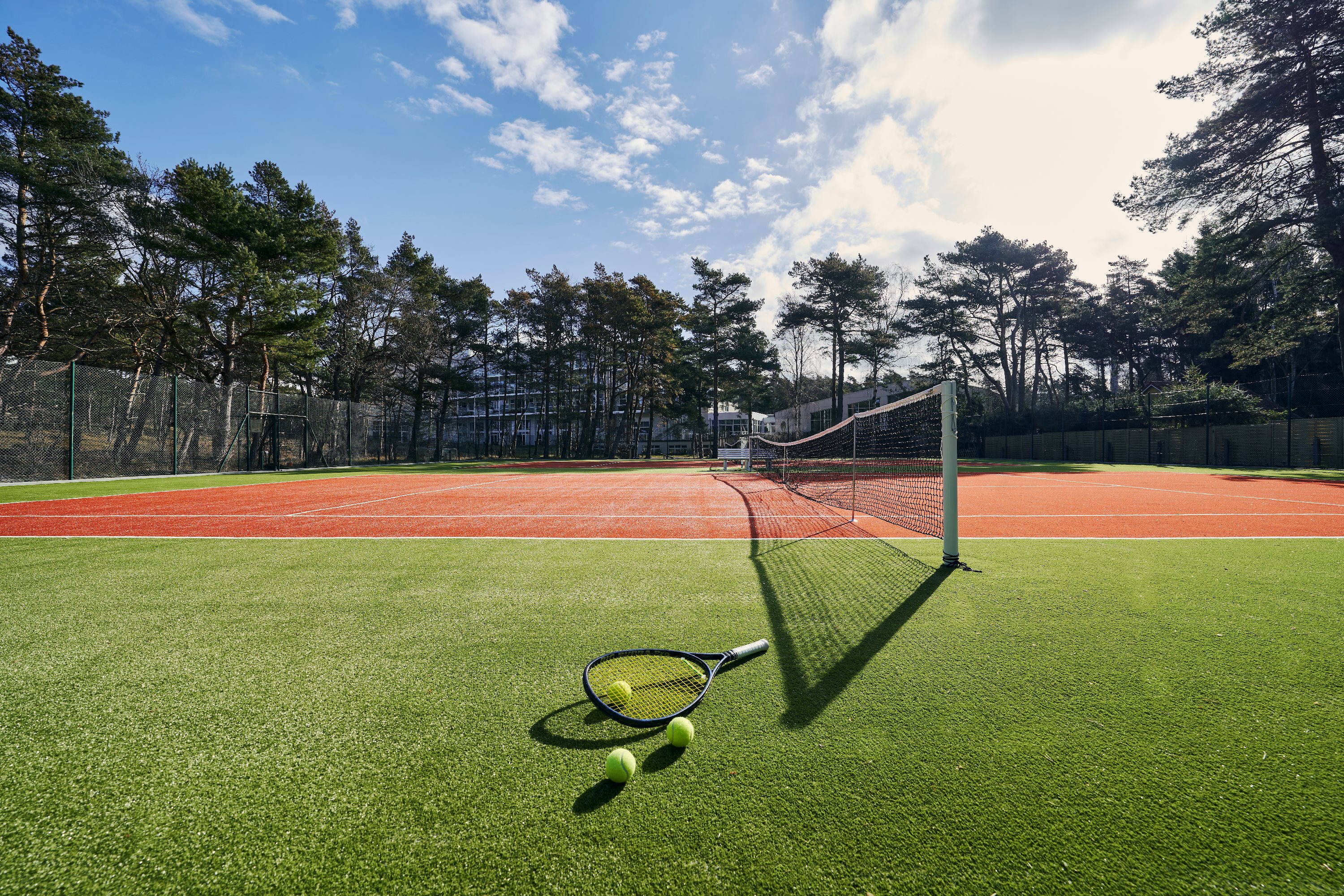Tennis im Strandhotel Fischland